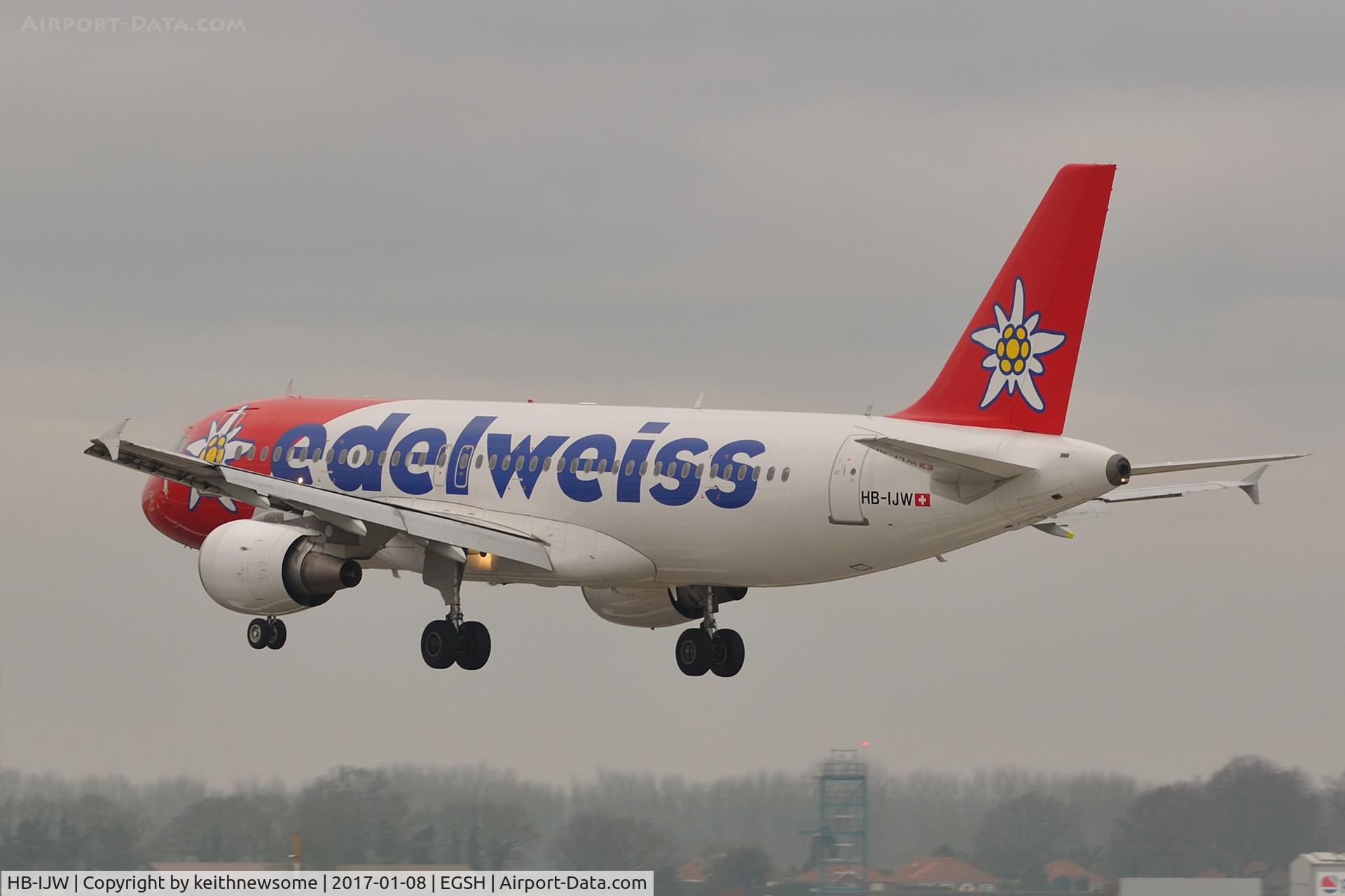 HB-IJW, 2003 Airbus A320-214 C/N 2134, Return Visitor.