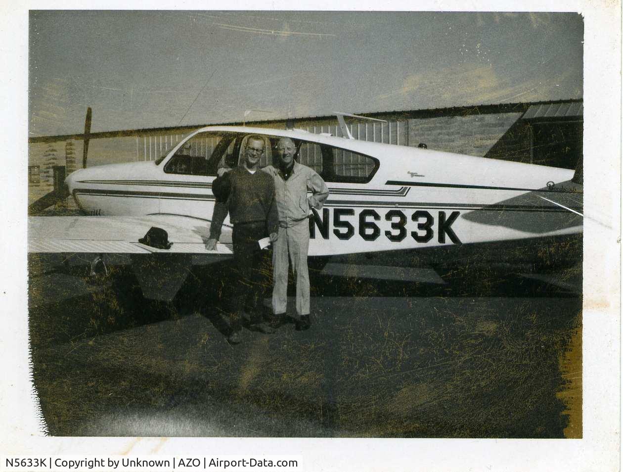N5633K, 1964 Beech S35 Bonanza C/N D-7392, My Uncle and friends owned this plane in the 60s