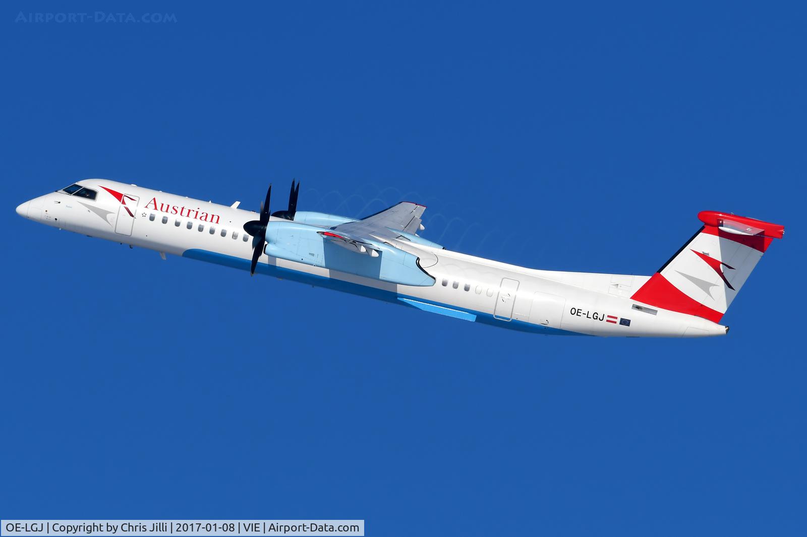 OE-LGJ, 2005 De Havilland Canada DHC-8-402Q Dash 8 C/N 4104, Austrian Airlines