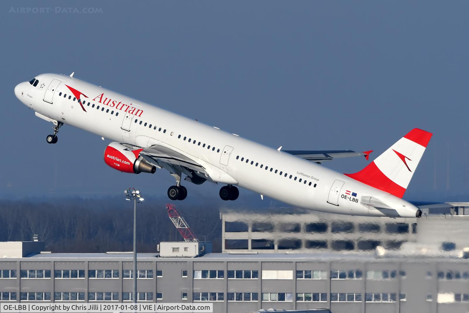 OE-LBB, 1995 Airbus A321-111 C/N 570, Austrian Airlines