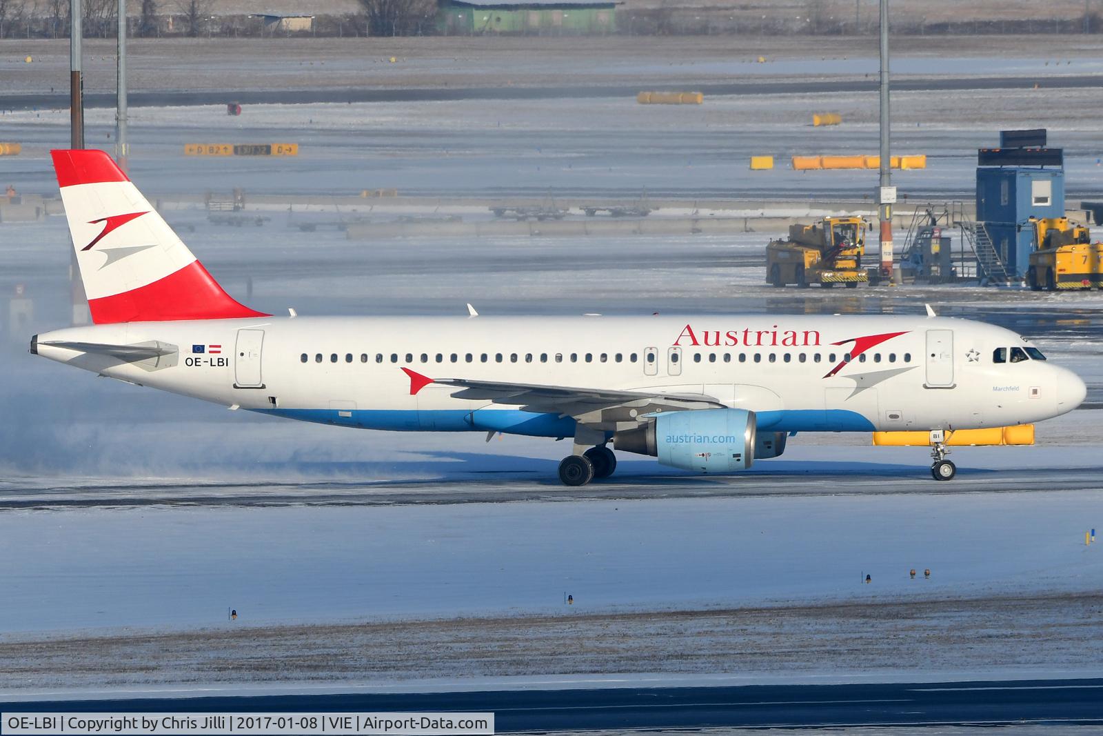 OE-LBI, 2003 Airbus A320-214 C/N 1937, Austrian Airlines