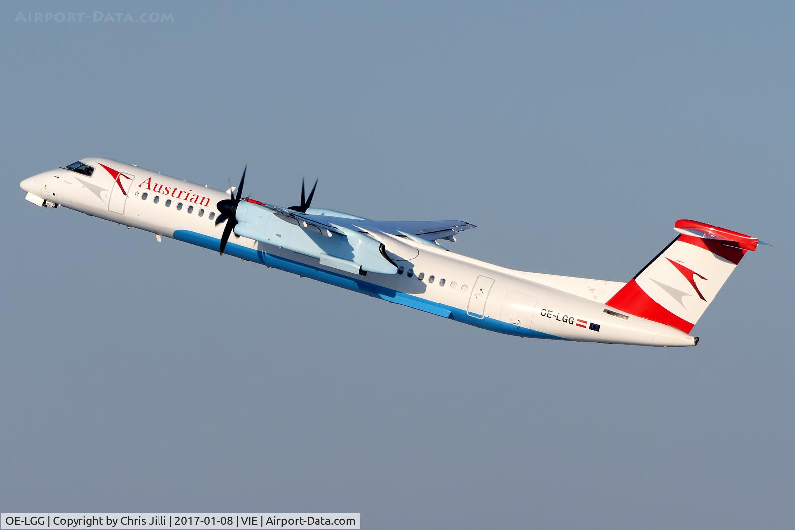 OE-LGG, 2002 De Havilland Canada DHC-8-402Q Dash 8 C/N 4074, Austrian Airlines