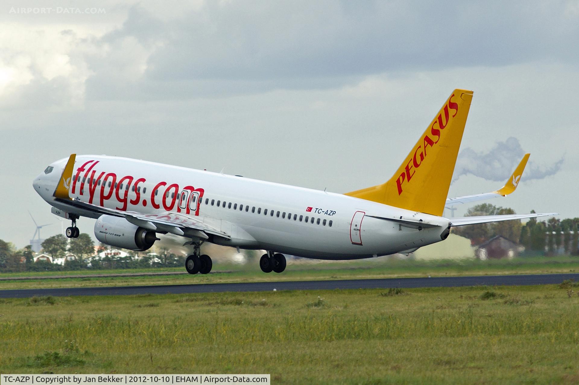 TC-AZP, 2012 Boeing 737-82R C/N 38176, Schiphol, Amsterdam