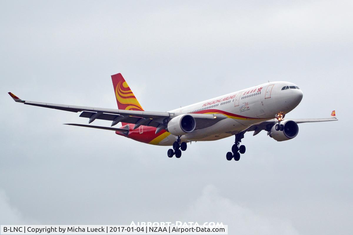 B-LNC, 2009 Airbus A330-223 C/N 1031, At Auckland