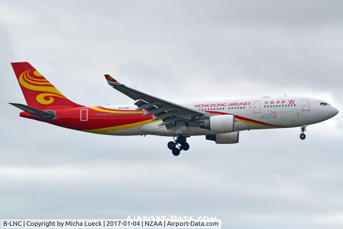 B-LNC, 2009 Airbus A330-223 C/N 1031, At Auckland