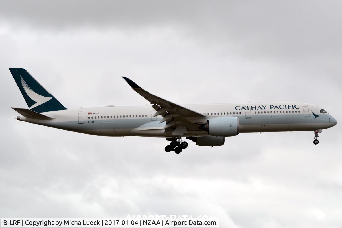 B-LRF, 2016 Airbus A350-941 C/N 046, At Auckland