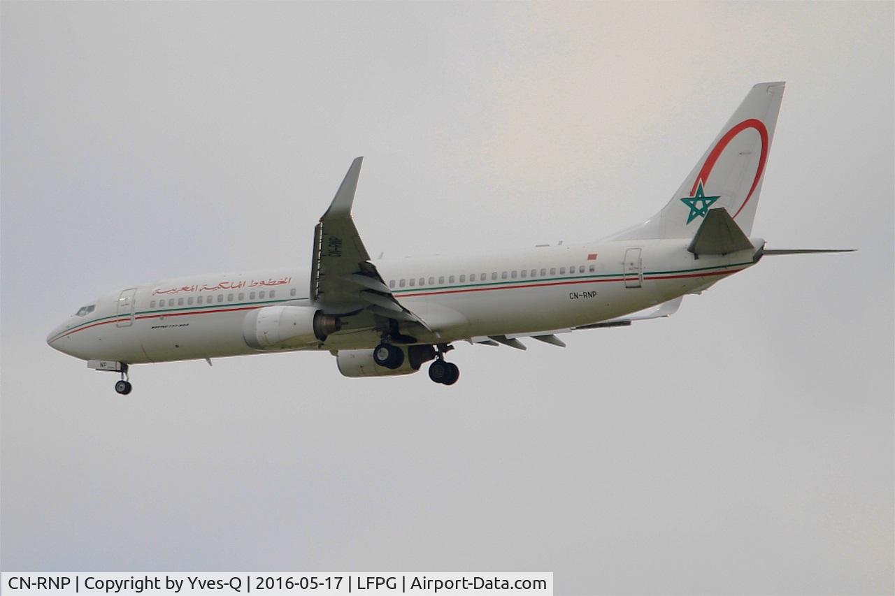 CN-RNP, 2000 Boeing 737-8B6 C/N 28983, Boeing 737-8B6, Short approach rwy 27R, Roissy Charles De Gaulle Airport (LFPG-CDG)