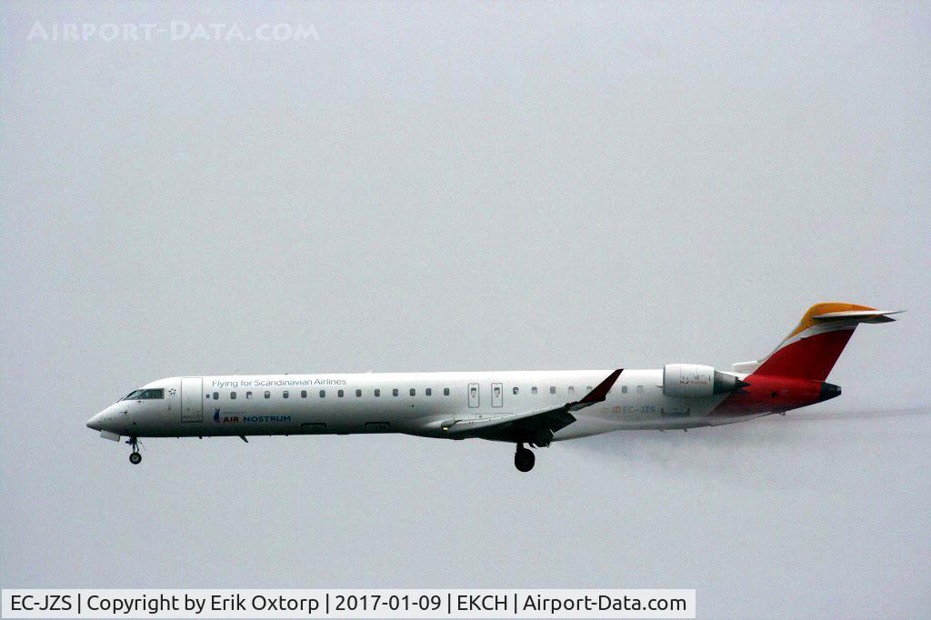EC-JZS, 2007 Bombardier CRJ-900 (CL-600-2D24) C/N 15111, EC-JZS now with 