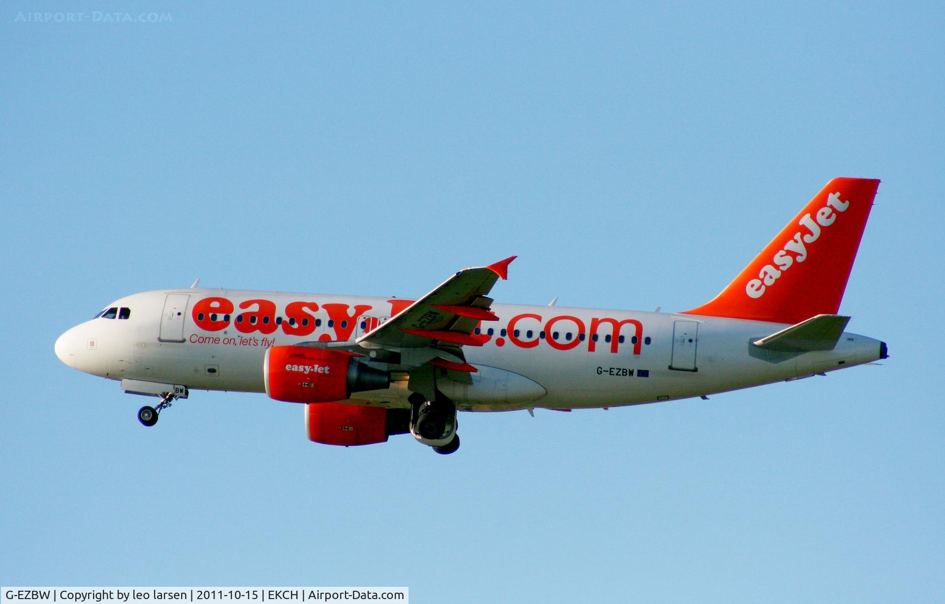 G-EZBW, 2007 Airbus A319-111 C/N 3134, Copenhagen 15.10.2011
