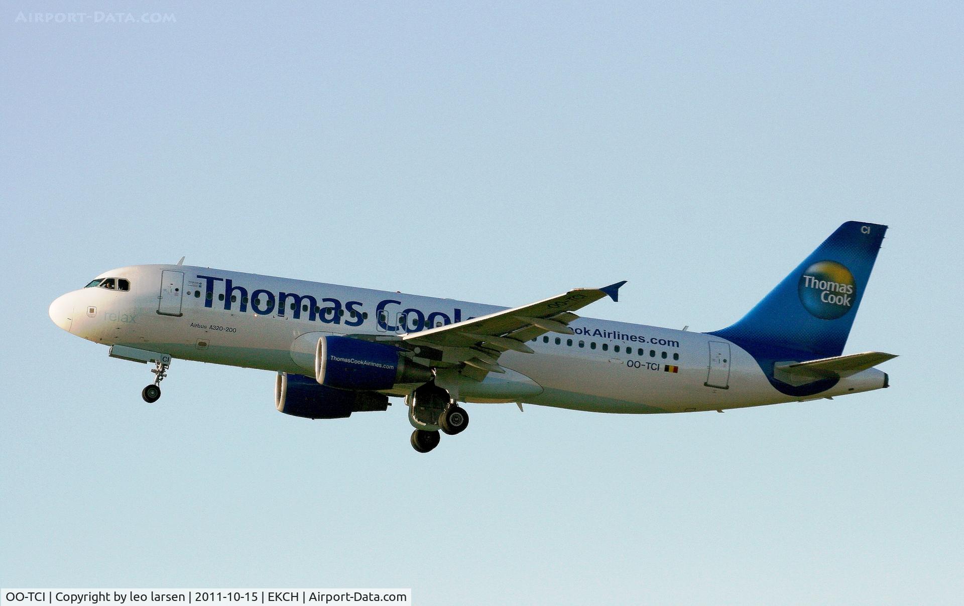 OO-TCI, 2003 Airbus A320-214 C/N 1975, Copenhagen 15.10.2011