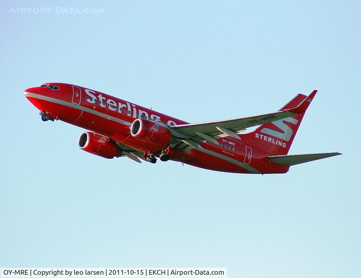 OY-MRE, 1999 Boeing 737-7L9 C/N 28008, Copenhagen 15.10.2011