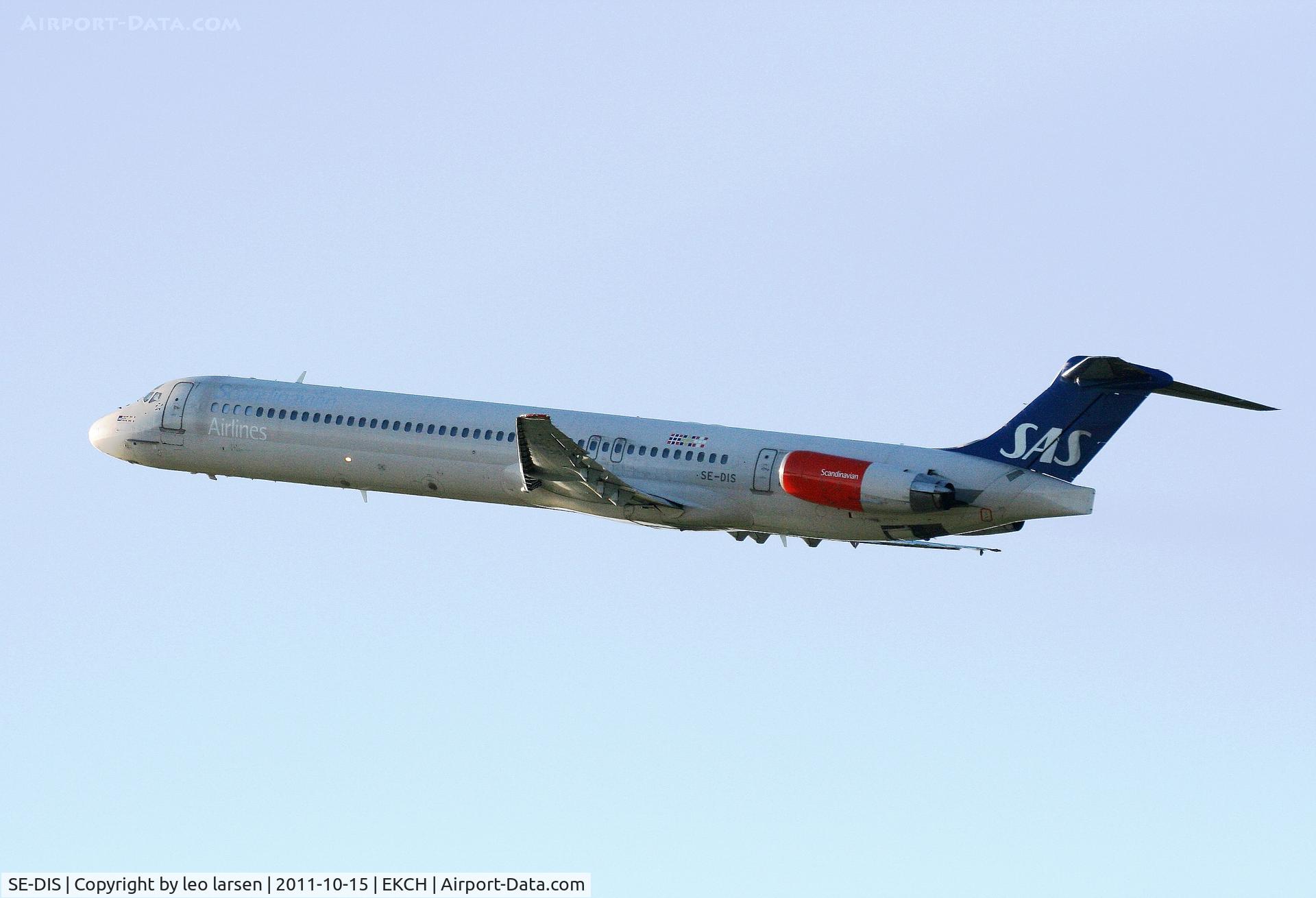 SE-DIS, 1991 McDonnell Douglas MD-81 (DC-9-81) C/N 53006, Copenhagen 15.10.2011