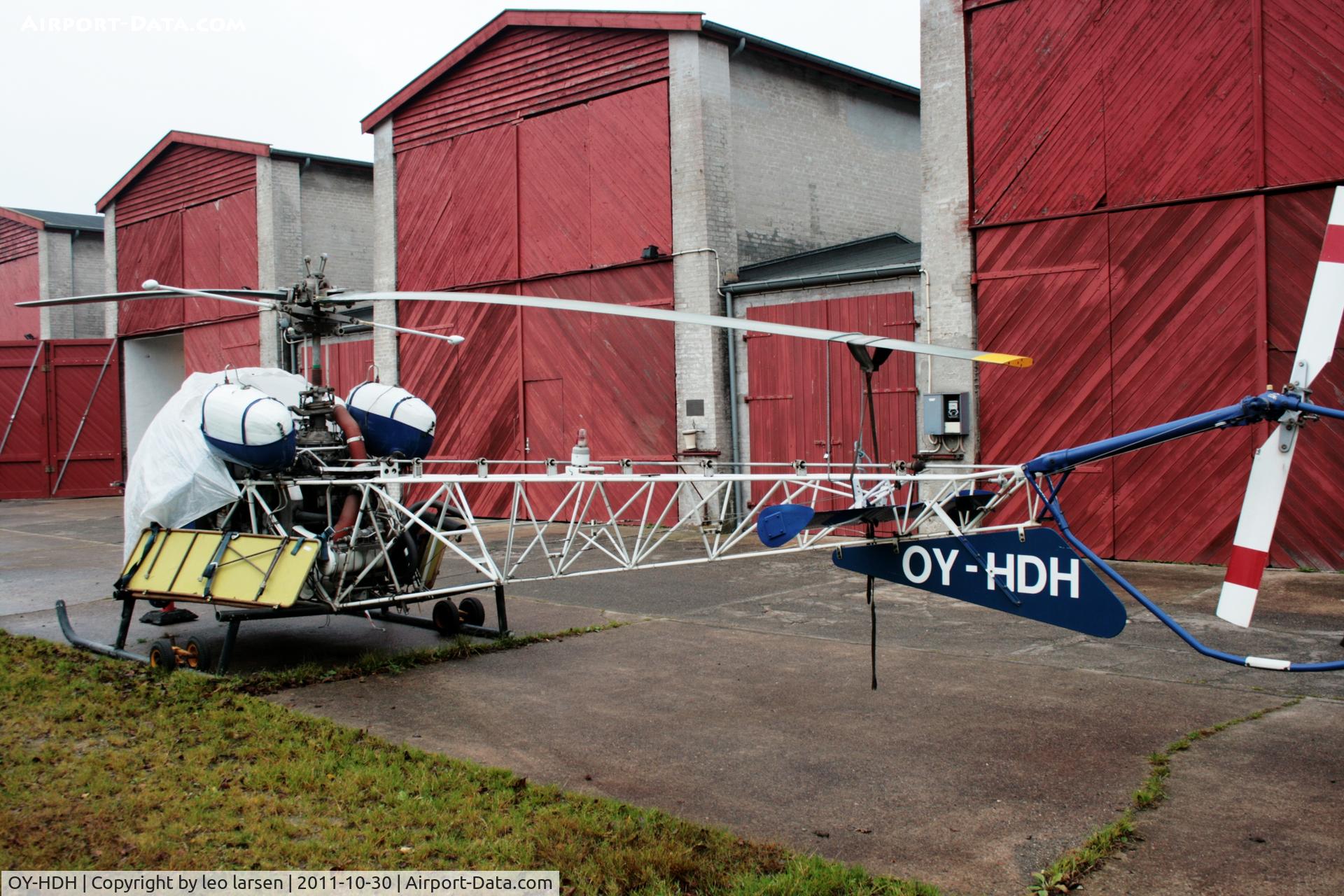 OY-HDH, 1966 Westland Sioux HT.2 C/N WAS198, Avedoere 30.10.2011