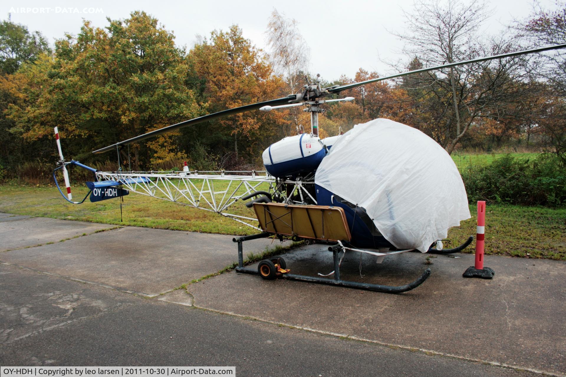 OY-HDH, 1966 Westland Sioux HT.2 C/N WAS198, Avedoere 30.10.2011