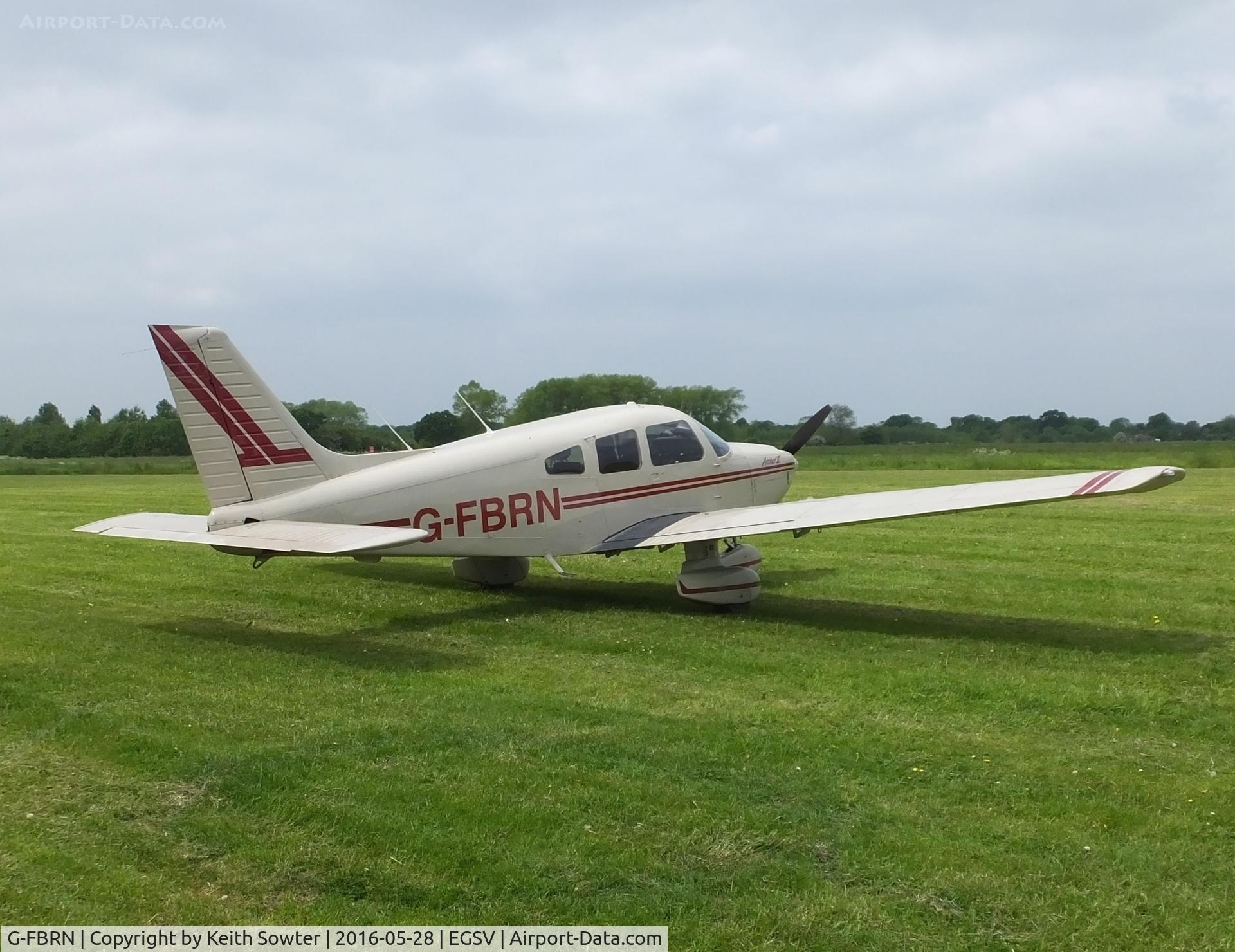 G-FBRN, 1982 Piper PA-28-181 Cherokee Archer II C/N 28-8290166, Visiting aircraft