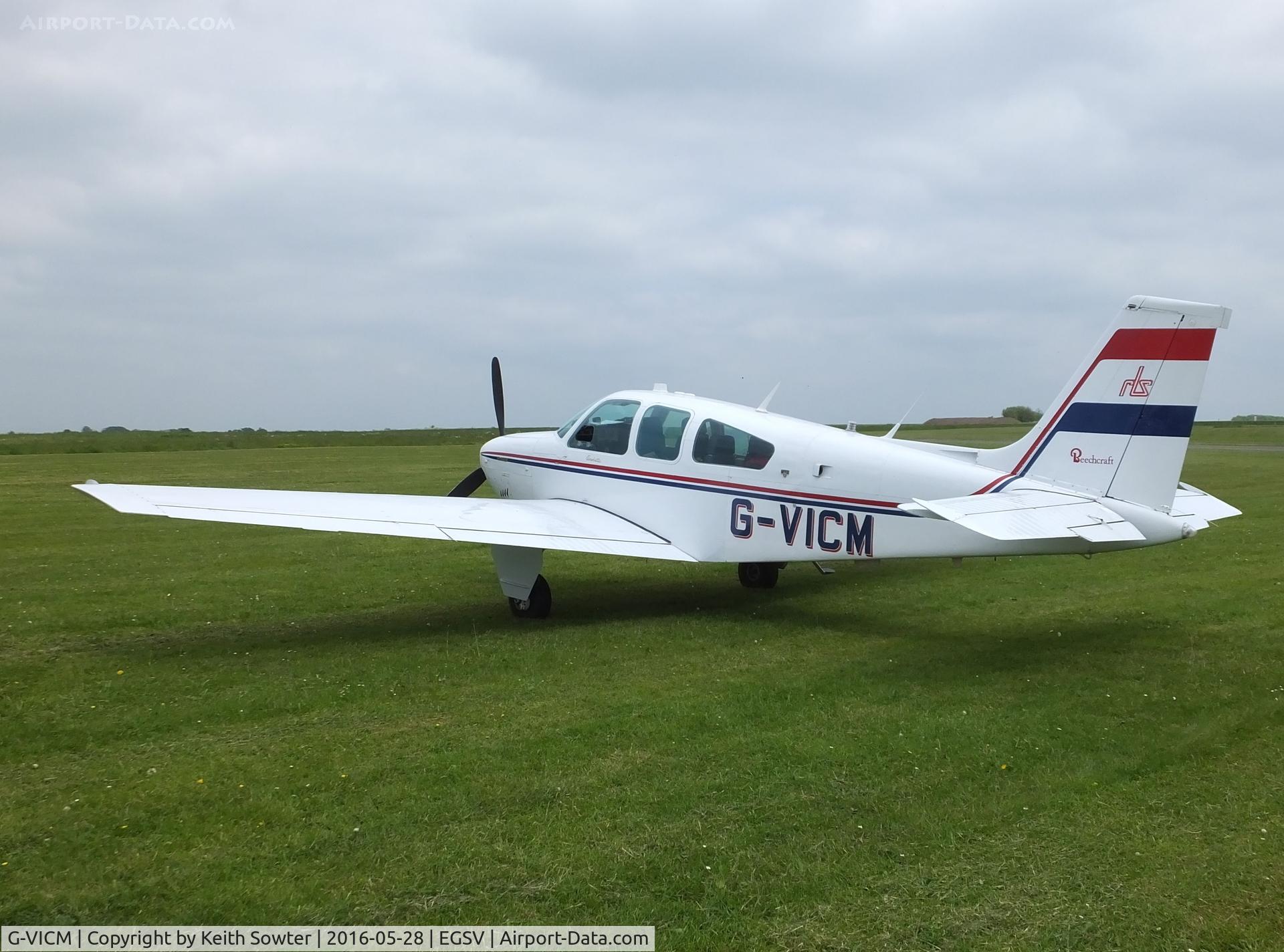 G-VICM, 1978 Beech F33C Bonanza C/N CJ-136, Visiting aircraft