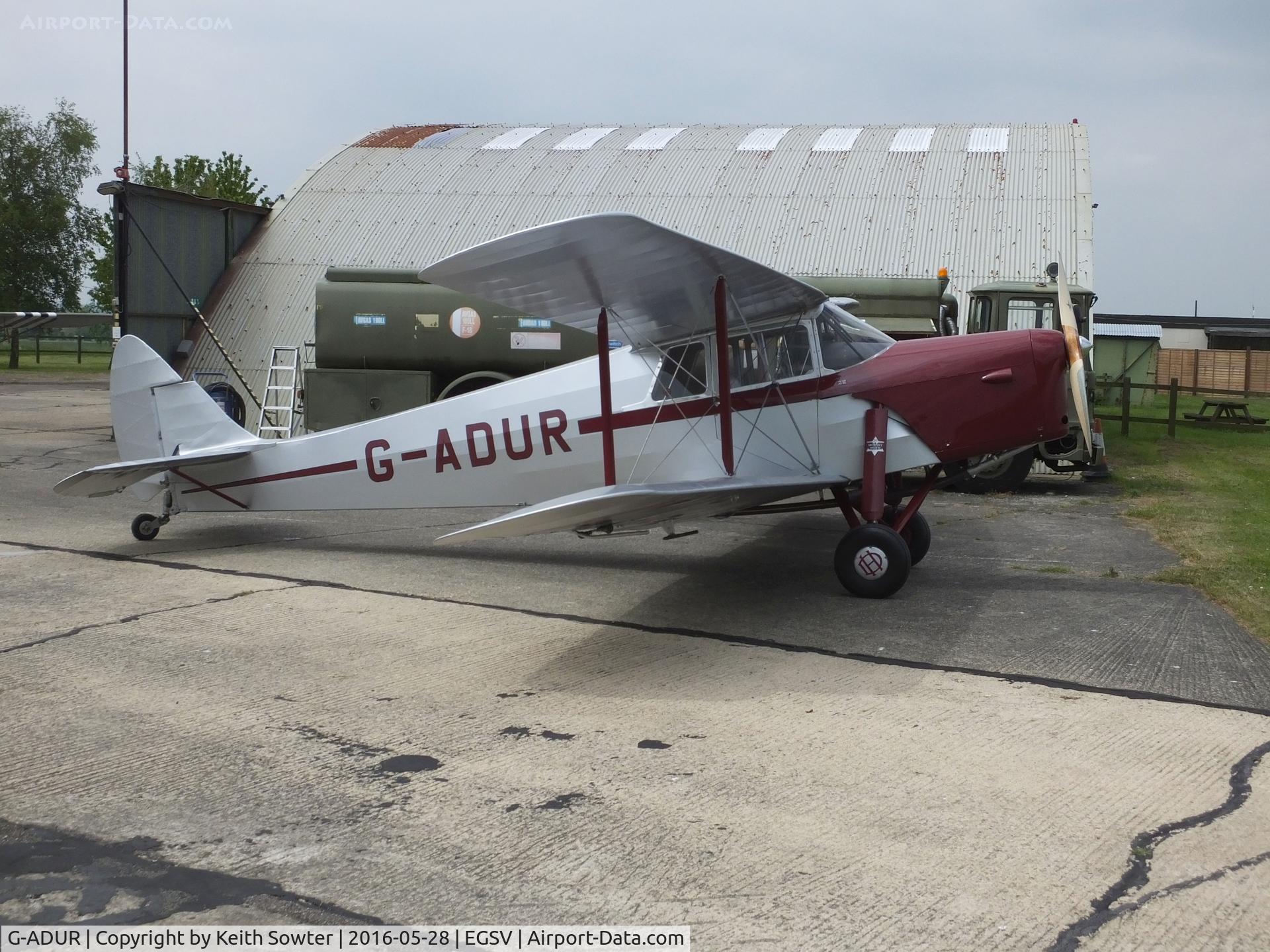 G-ADUR, 1936 De Havilland DH.87B Hornet Moth C/N 8085, Resident Aircraft
