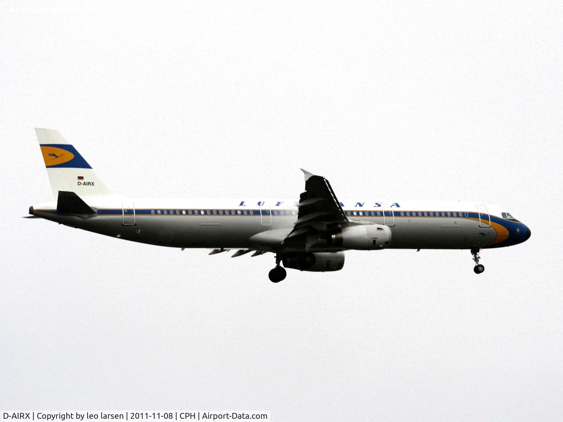D-AIRX, 1998 Airbus A321-131 C/N 0887, Copenhagen 8.11.2011