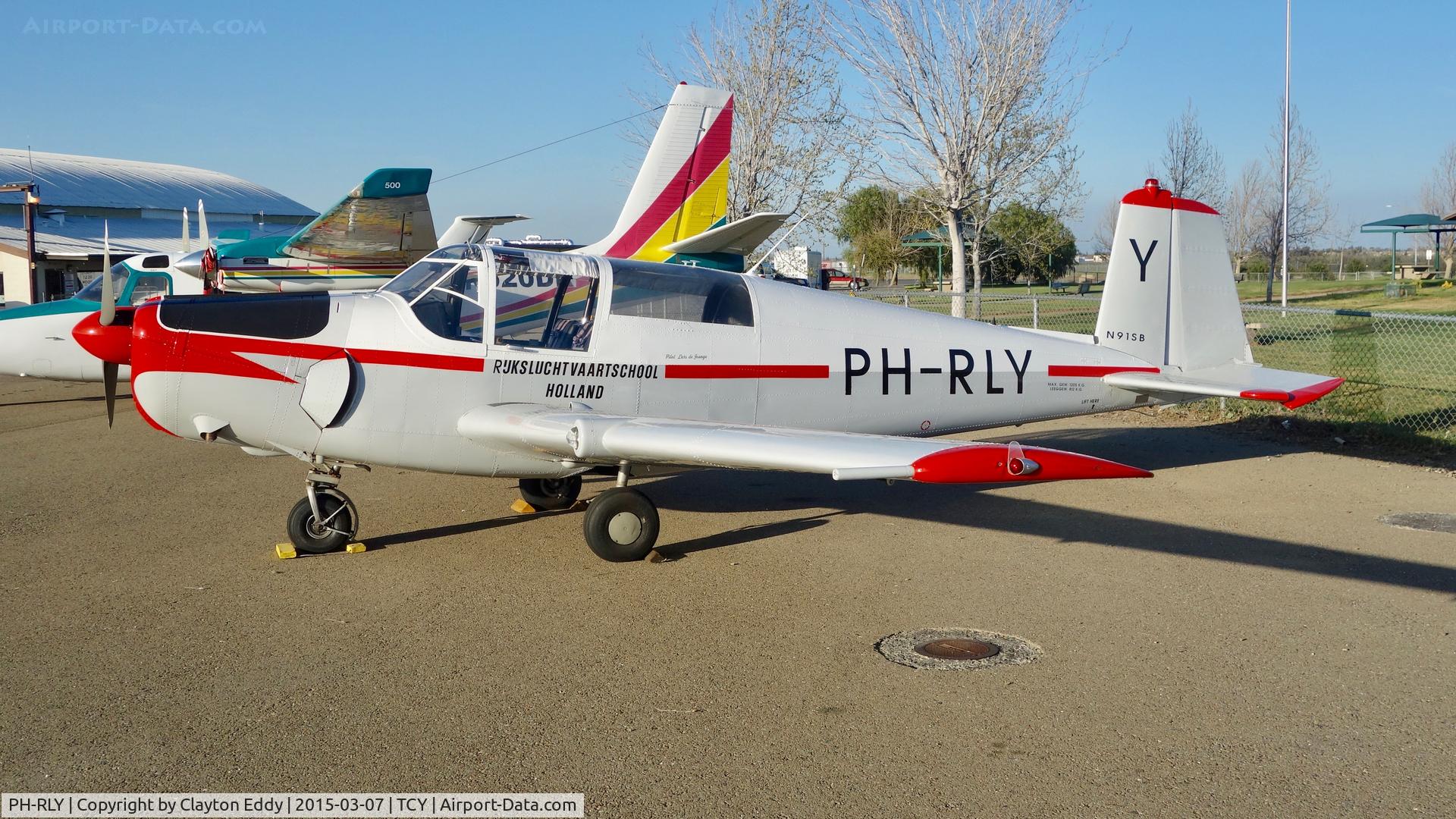 PH-RLY, 1961 Saab 91D Safir C/N 91-436, Tracy airport 2015