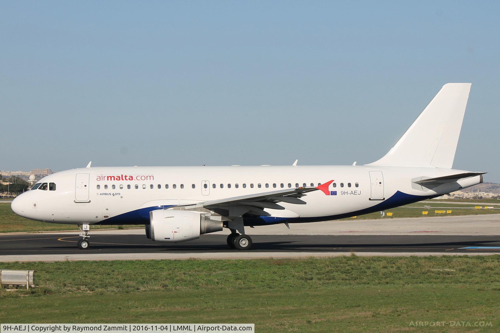 9H-AEJ, 2004 Airbus A319-112 C/N 2186, A319 9H-AEJ Air Malta after returning from lease.