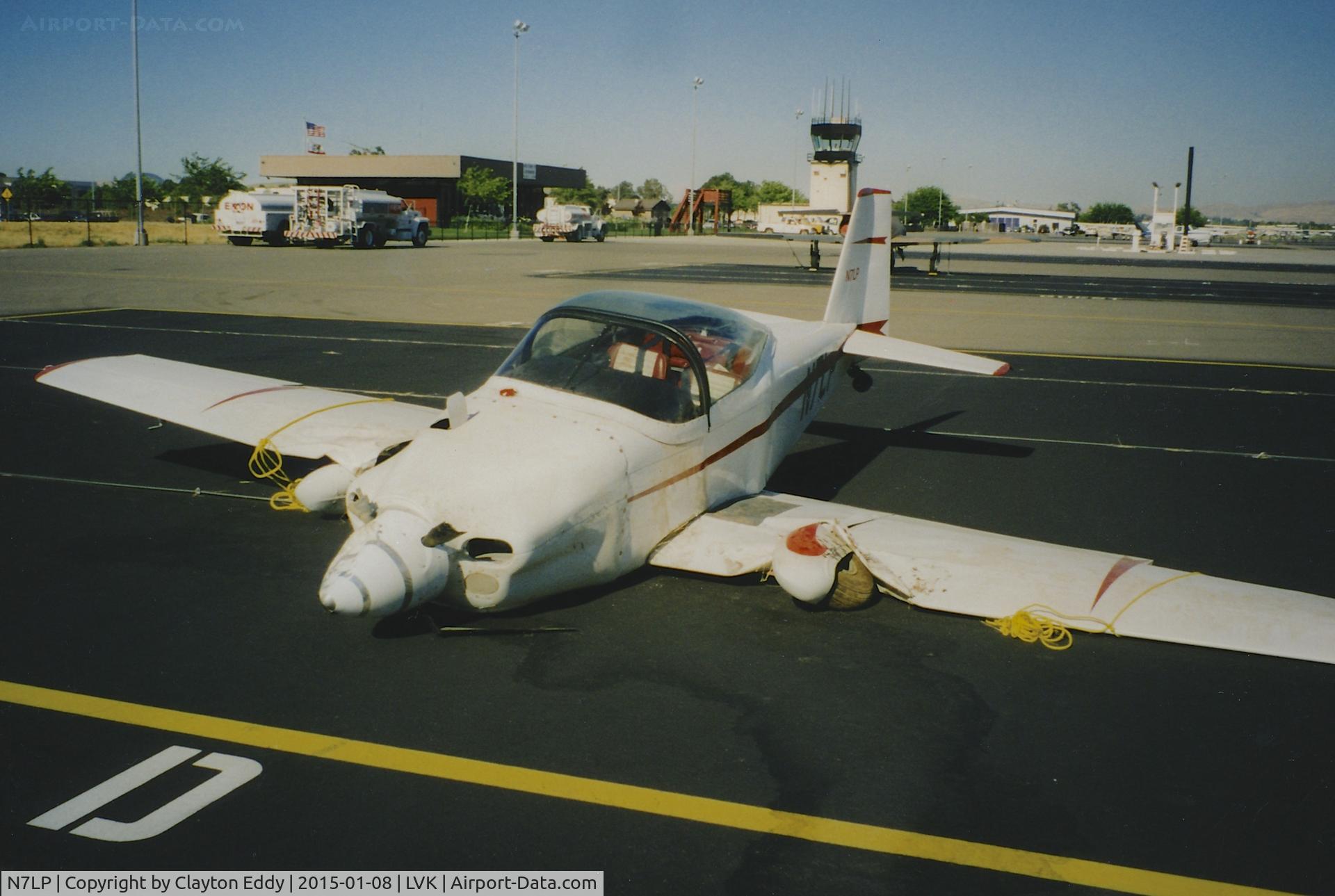 N7LP, Bushby Mustang II C/N 2, Livermore Airport 1990's?