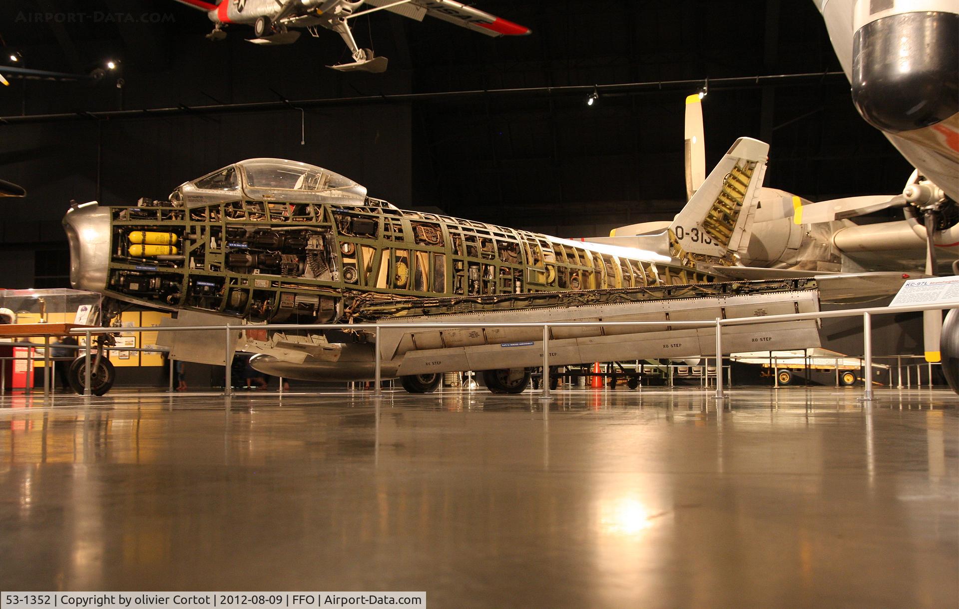 53-1352, 1953 North American F-86H-10-NH Sabre C/N 203-124, nice stripped vervion
