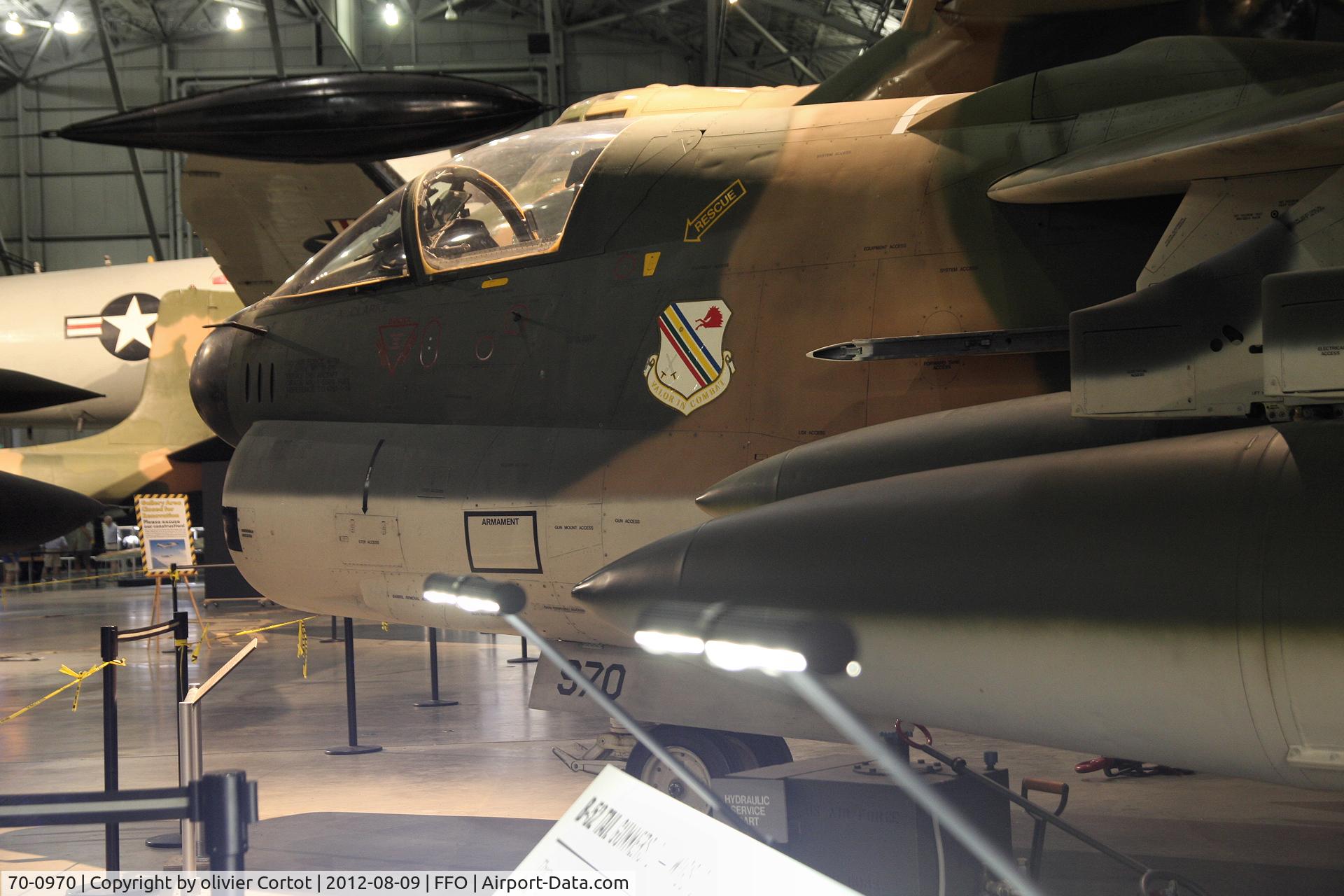 70-0970, 1970 LTV A-7D Corsair II C/N D-116, The A-7 is not very common in US museums...