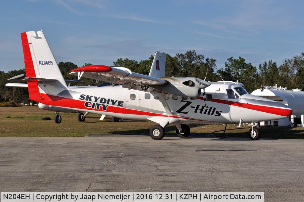 N204EH, 1967 De Havilland Canada DHC-6 Twin Otter C/N 61, Skydive City Z-Hills