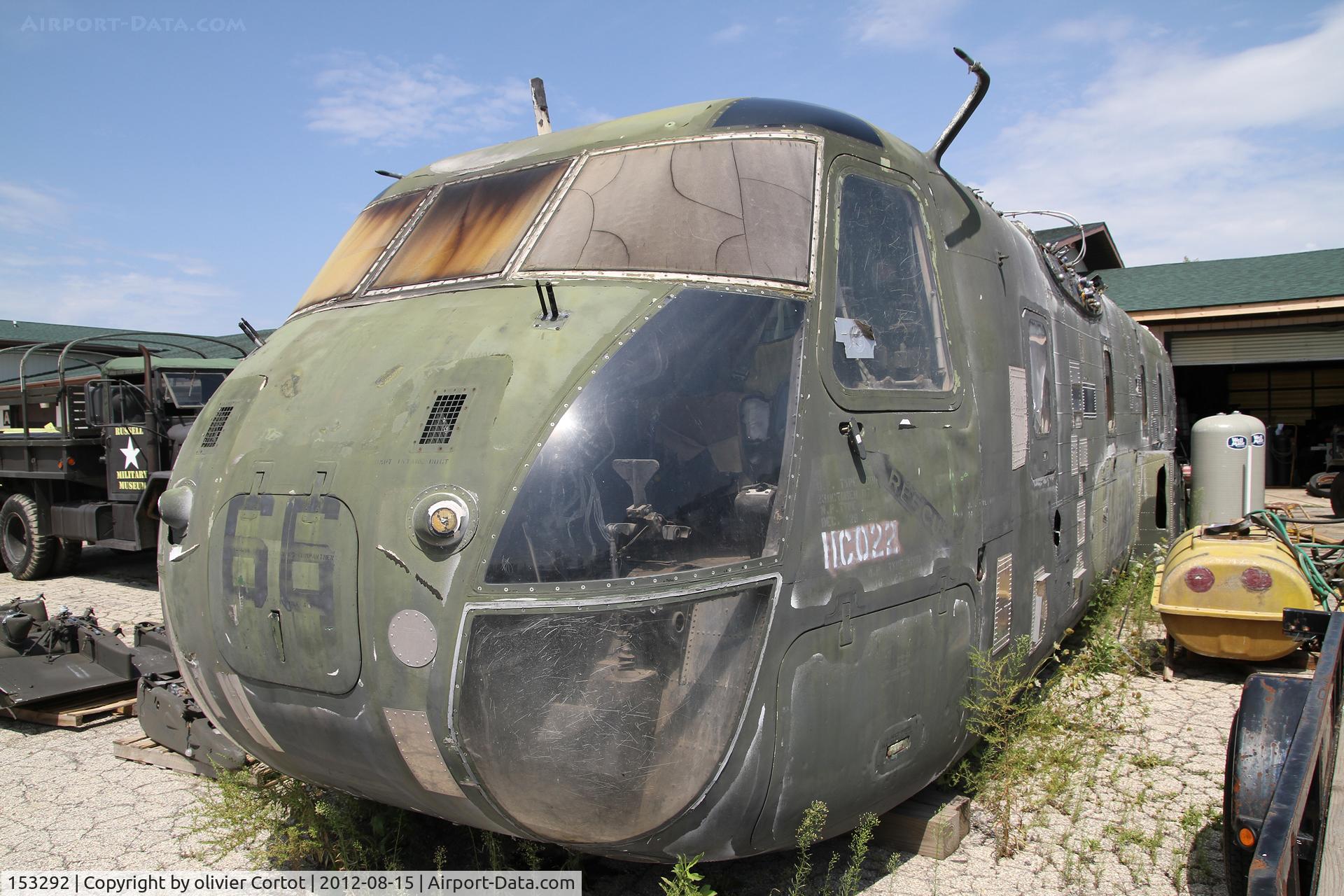 153292, 1967 Sikorsky CH-53A Sea Stallion C/N 65-061, Now at the Russel military museum