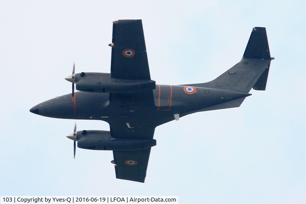 103, Embraer EMB-121AA Xingu C/N 121103, Embraer EMB-121AA Xingu, On display, Avord Air Base 702 (LFOA) Open day 2016