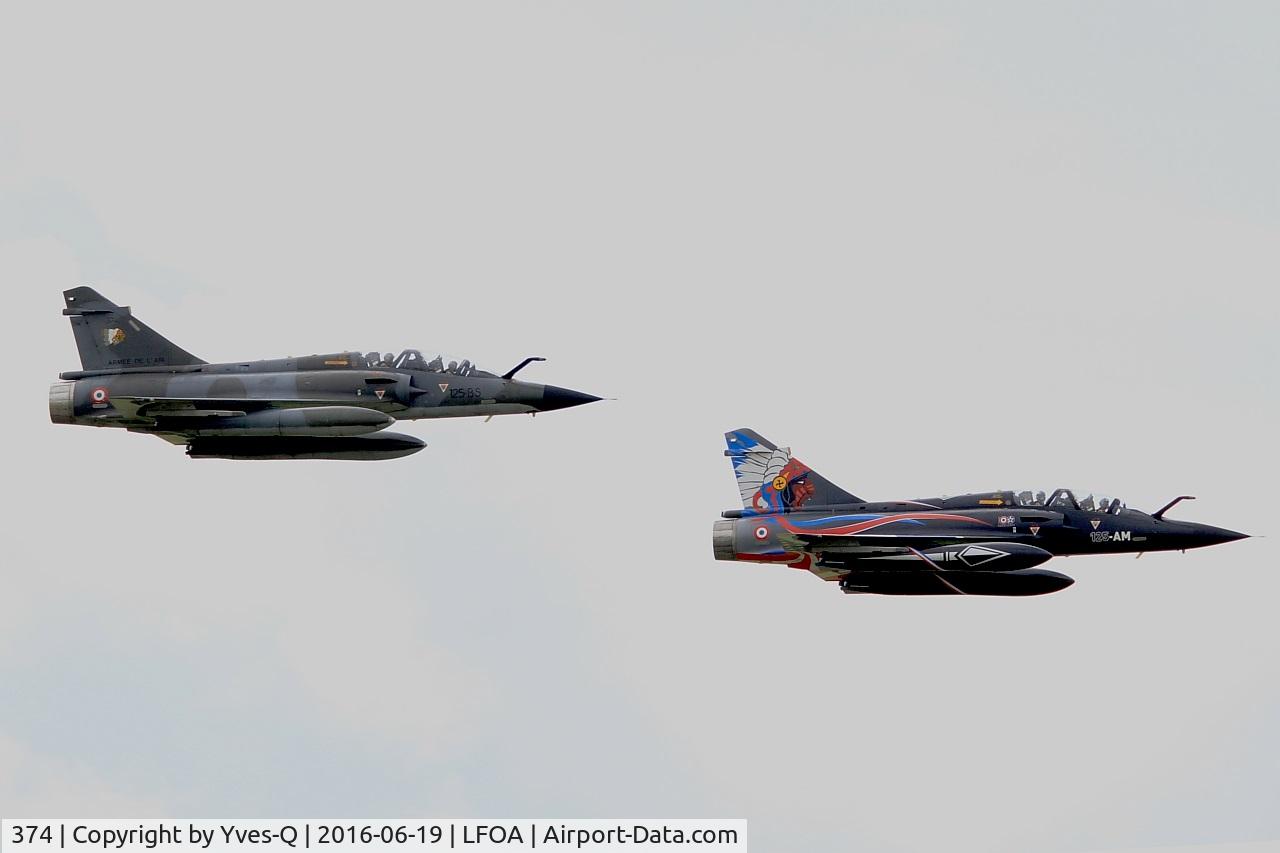 374, Dassault Mirage 2000N C/N not found 374, Dassault Mirage 2000N, Ramex Delta Tactical display, Avord Air Base 702 (LFOA) Open day 2016