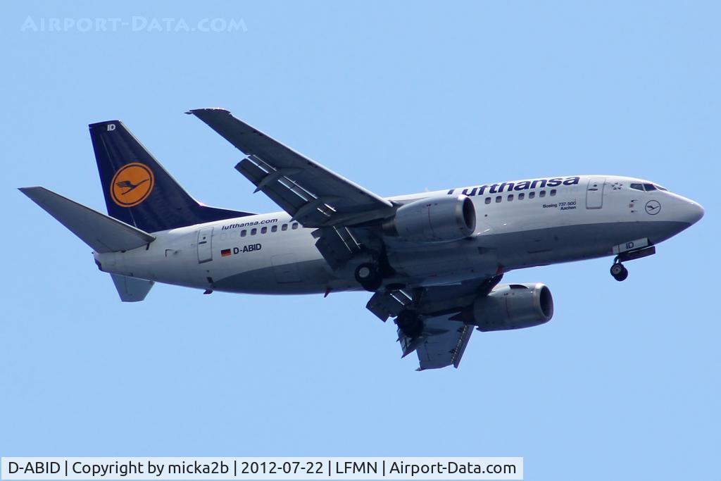 D-ABID, 1990 Boeing 737-530 C/N 24818, Landing