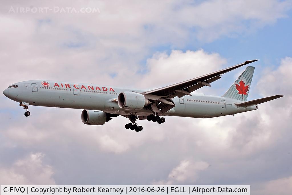 C-FIVQ, 2008 Boeing 777-333/ER C/N 35240, Arriving 27L