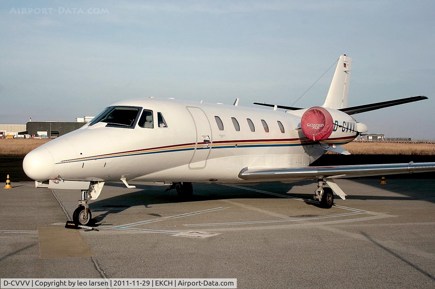 D-CVVV, 2007 Cessna 560 Citation XLS C/N 560-5723, Copenhagen 29.11.2011