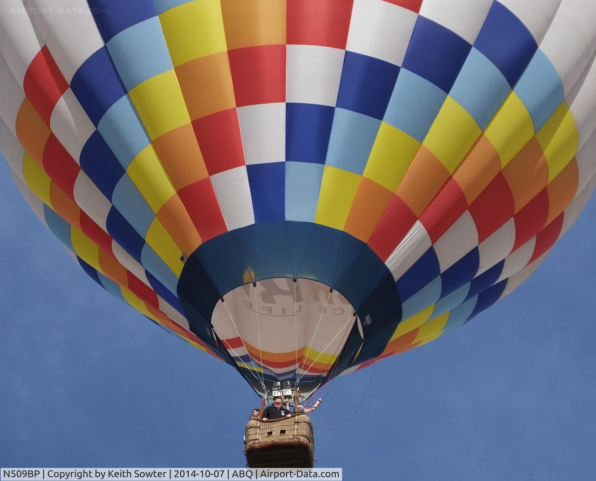 N509BP, Cameron Balloons Us Z-105 C/N 6555, Colourful Balloon