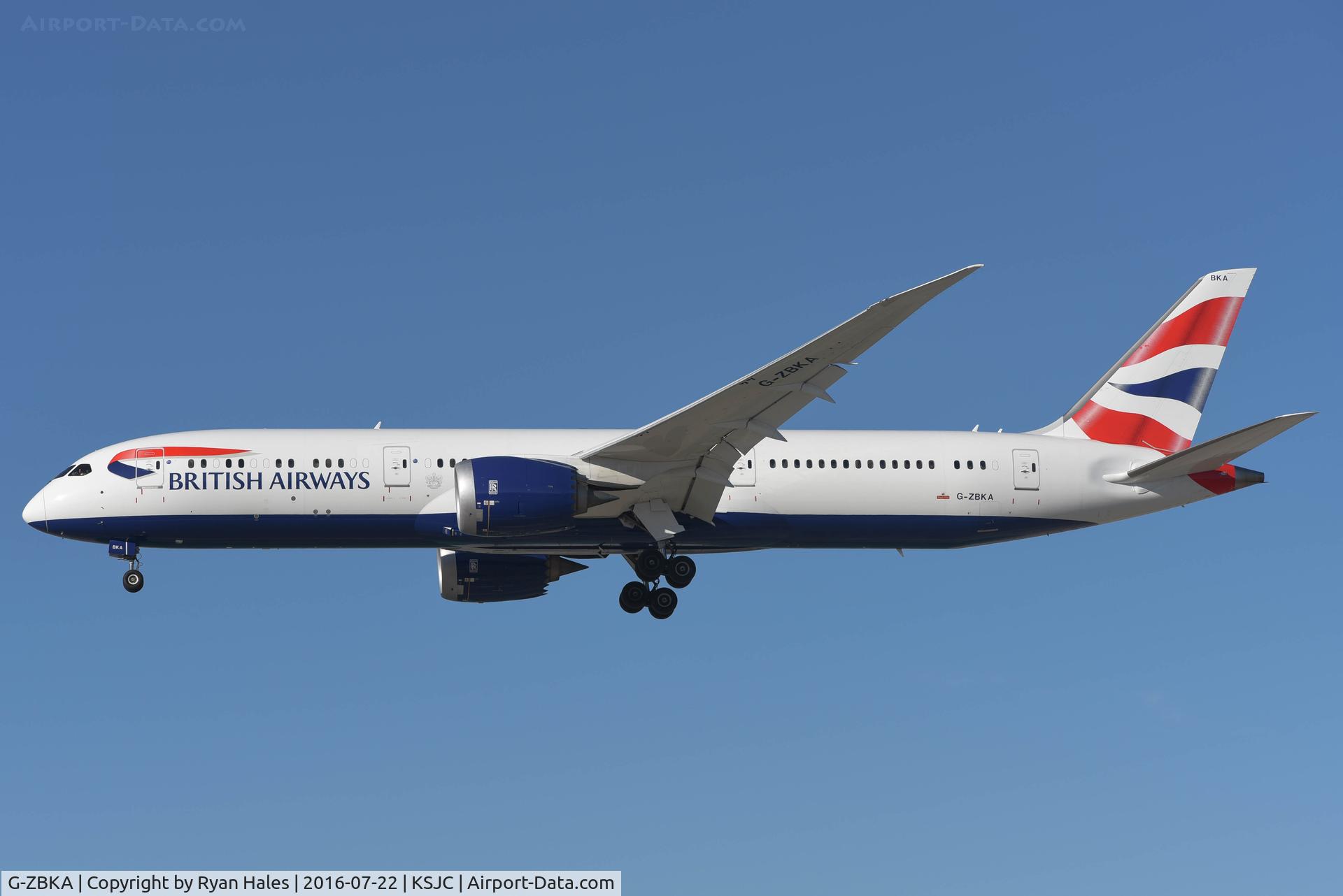 G-ZBKA, 2015 Boeing 787-9 Dreamliner C/N 38616, Welcome