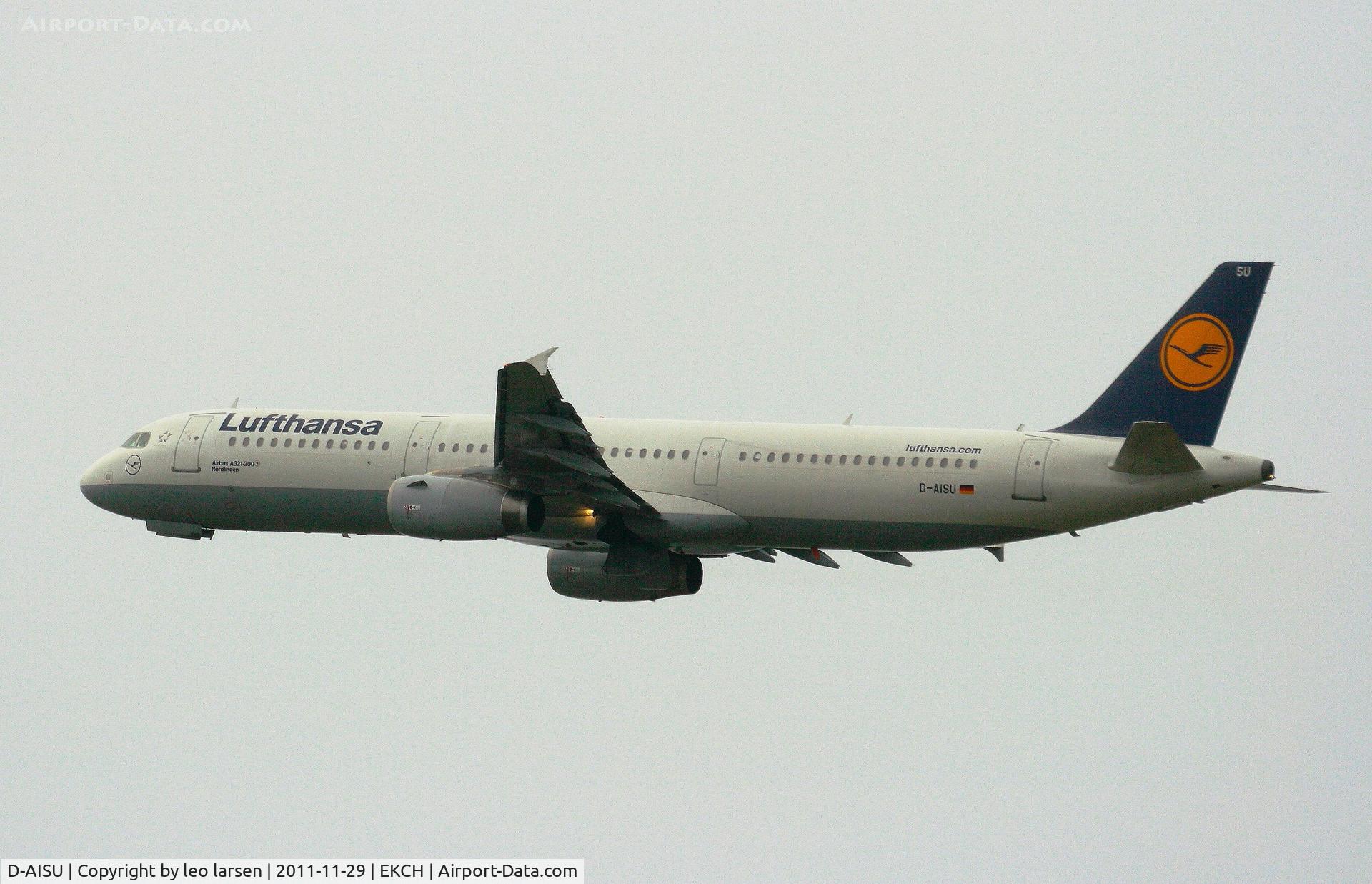 D-AISU, 2009 Airbus A321-231 C/N 4016, Copenhagen 29.11.2011