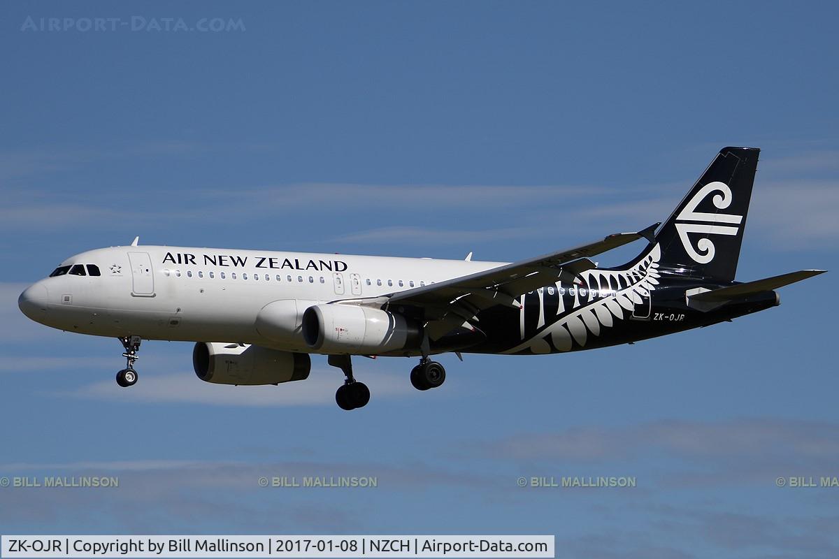 ZK-OJR, 2011 Airbus A320-232 C/N 4884, NZ541 FROM AKL