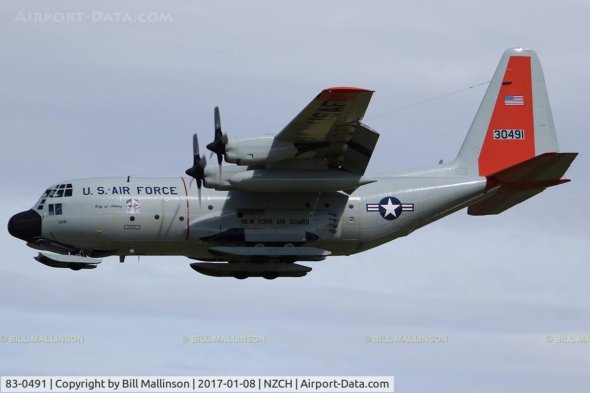 83-0491, 1983 Lockheed LC-130H Hercules C/N 382-5010, BACK FROM THE ICE