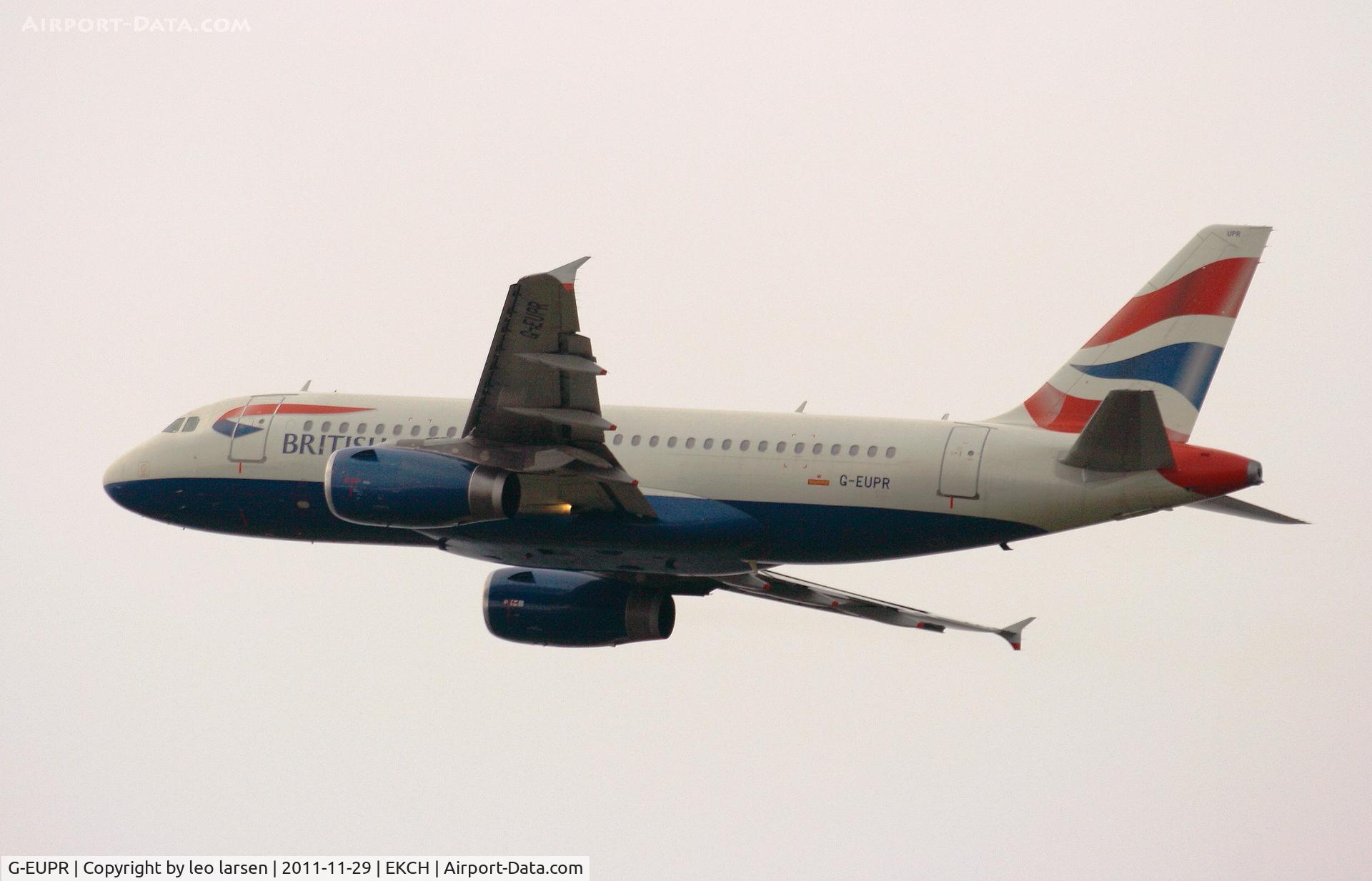 G-EUPR, 2000 Airbus A319-131 C/N 1329, Copenhagen 29.11.2011