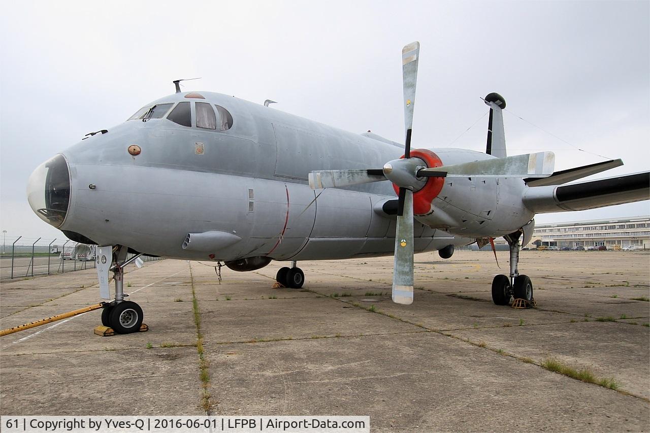 61, Breguet 1150 Atlantic C/N 61, Breguet 1150 Atlantic, Preserved at Air & Space Museum Paris-Le Bourget (LFPB)