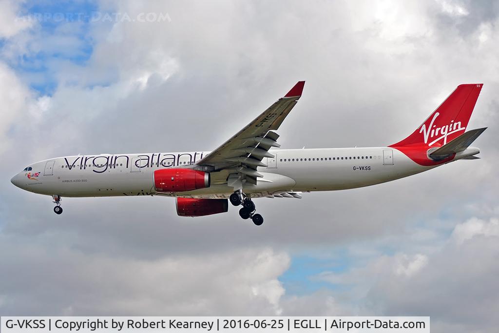 G-VKSS, 2010 Airbus A330-343X C/N 1201, Arriving 27L