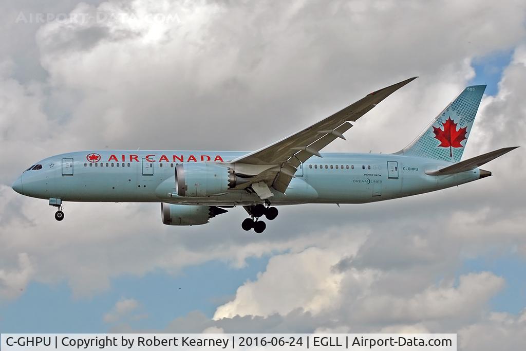 C-GHPU, 2014 Boeing 787-8 Dreamliner C/N 35259, Arriving 27L