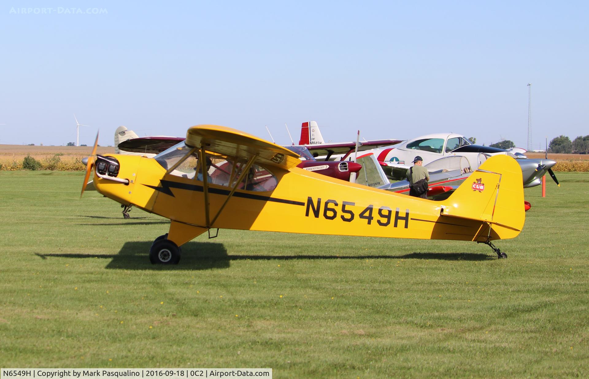 N6549H, 1946 Piper J3C-65 Cub C/N 19740, Piper J3C-65
