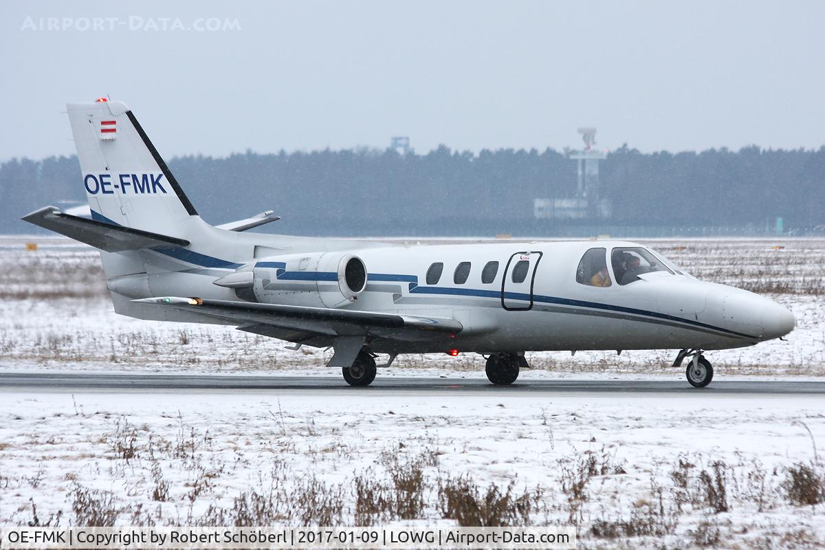 OE-FMK, 1980 Cessna 501 Citation I/SP C/N 501-0144, OE-FMK @ LOWG