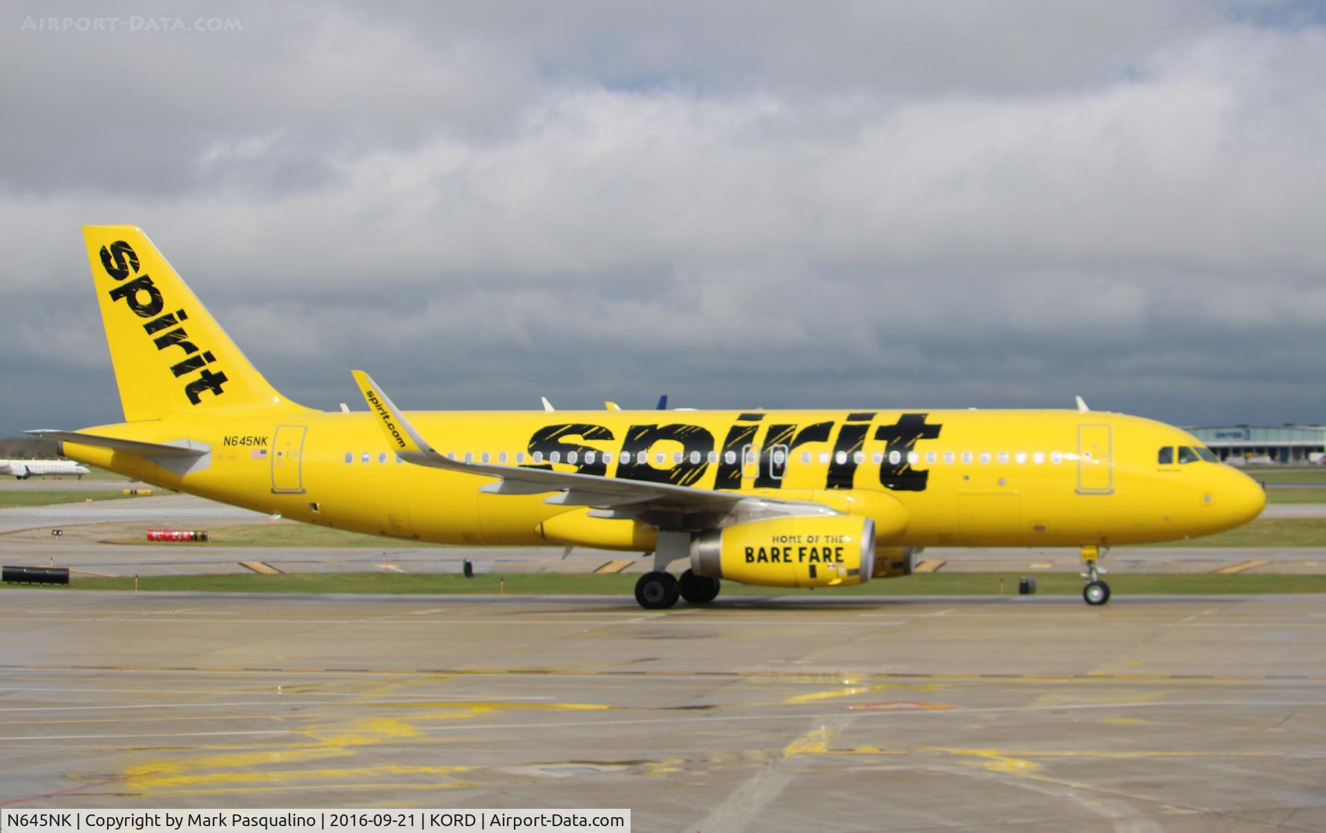 N645NK, 2016 Airbus A320-232 C/N 7008, Airbus A320