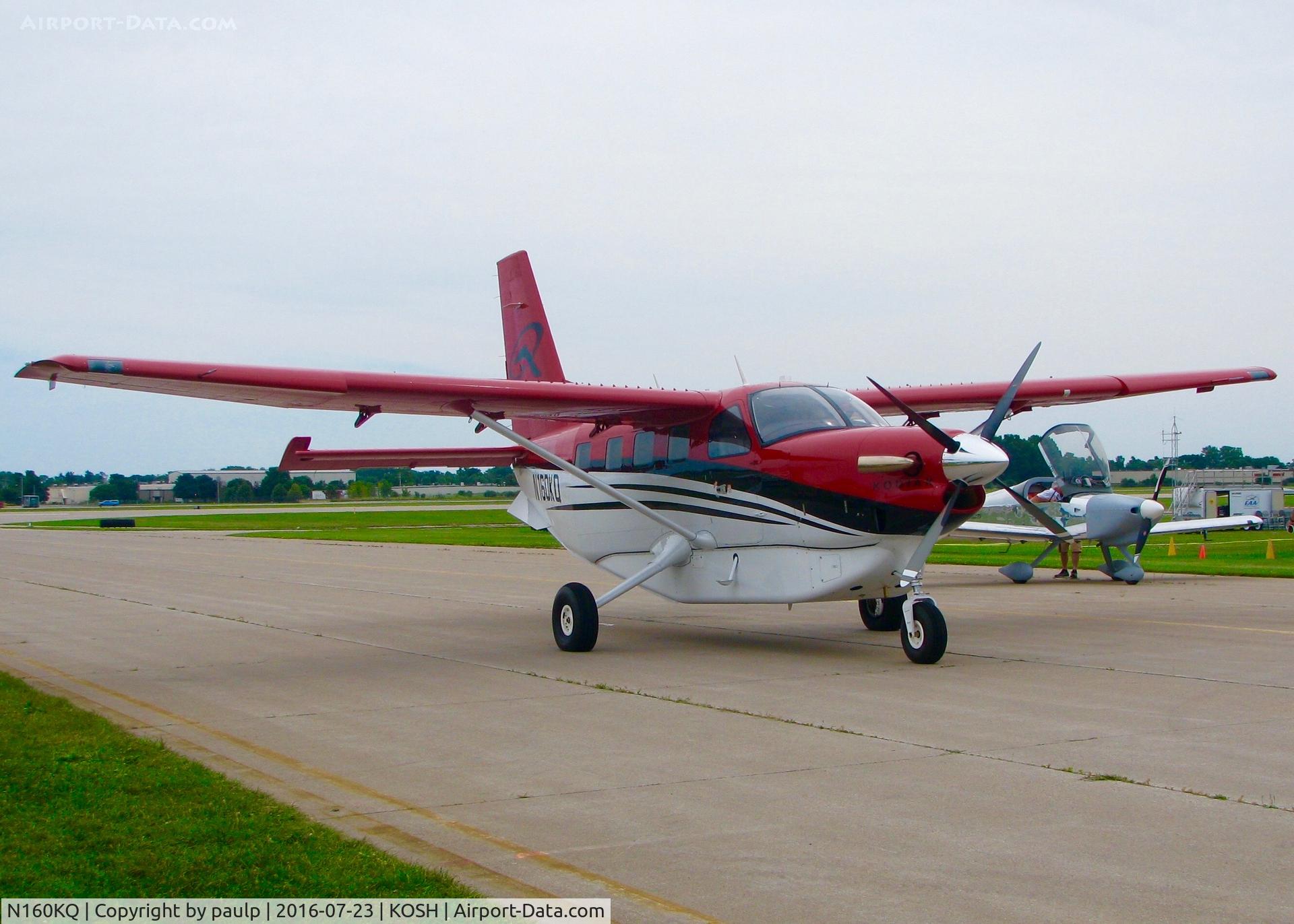 N160KQ, 2015 Quest Kodiak 100 C/N 100-0160, At Oshkosh.