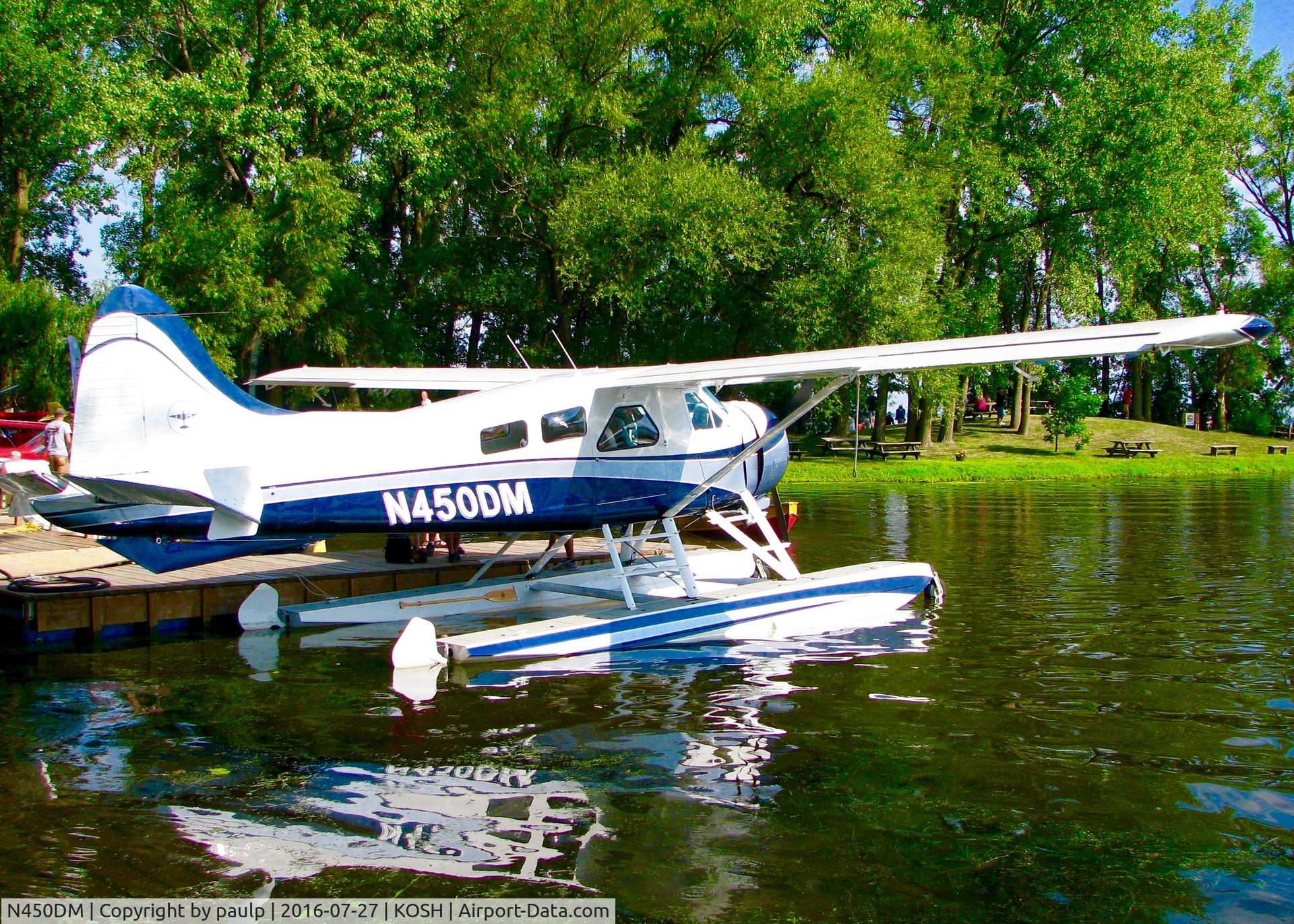 N450DM, 1953 De Havilland Canada DHC-2 Beaver Mk.1 C/N 577, At Oshkosh.