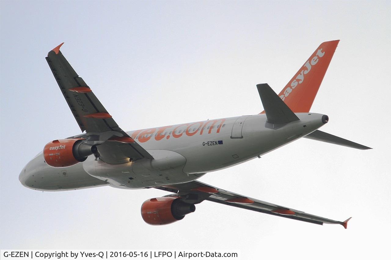 G-EZEN, 2004 Airbus A319-111 C/N 2245, Airbus A319-111, Take off rwy 24, Paris Orly Airport (LFPO-ORY)