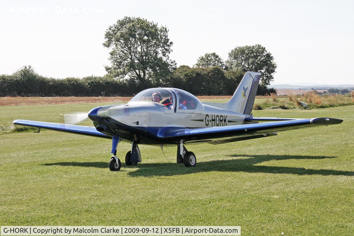 G-HORK, 2007 Alpi Aviation Pioneer 300 Hawk C/N PFA 330A-14741, Alpi Aviation Pioneer 300 Hawk, G-HORK, Fishburn Airfield, September 12th 2009.